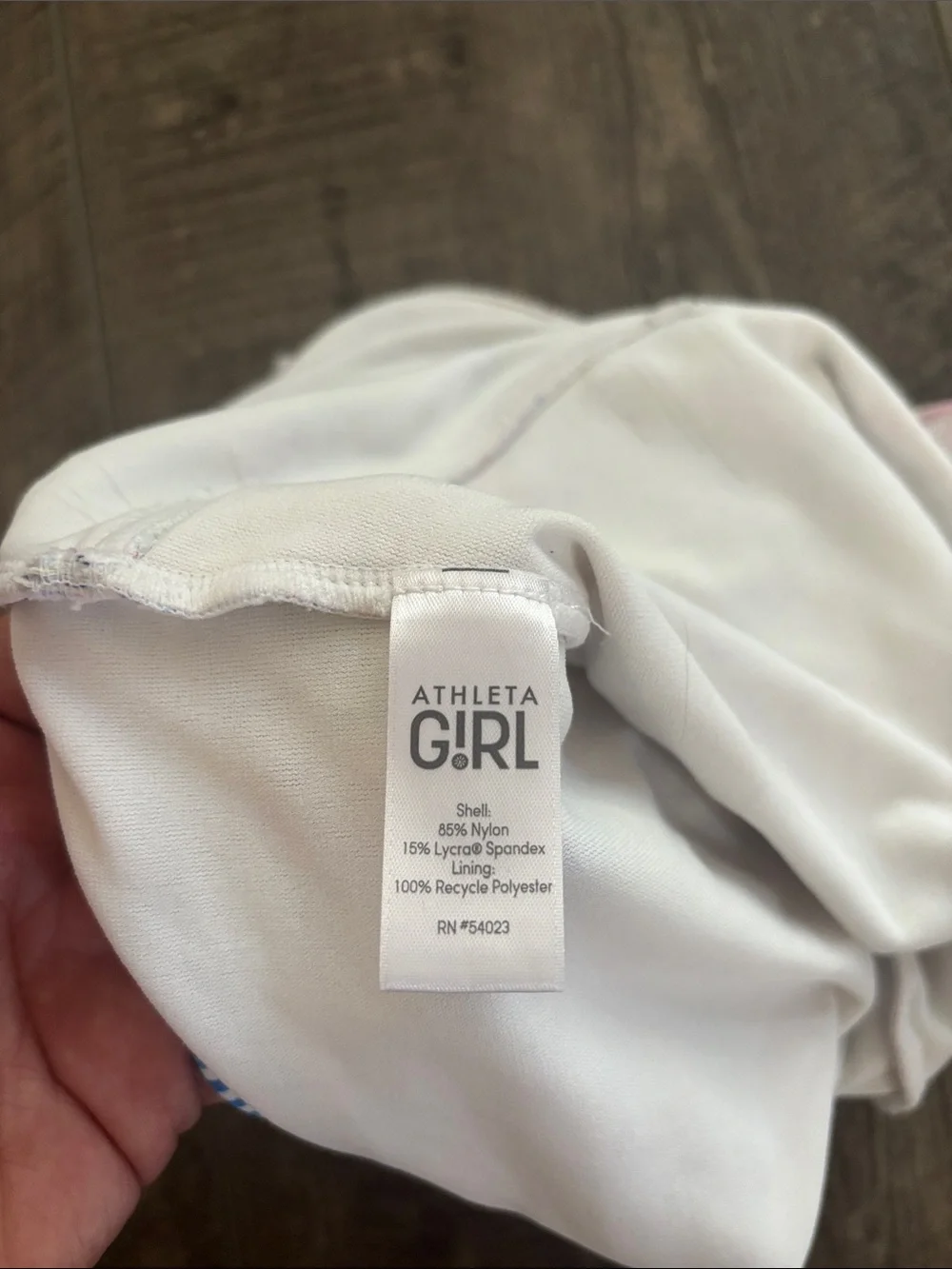 Athleta Girls' Multicolor Pastel One-Piece Swimsuit size M ( 8-10 )